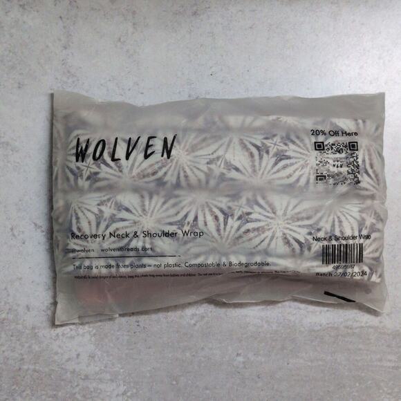 NWT Wolven Harmony Recovery Neck & Shoulder Wrap Microwavable Freezer - Picture 1 of 8